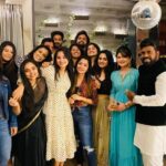 Bhanu Sri Mehra Instagram - Happy souls 💛 About last nyt @nandini.rai @navya_swamy @challa.reddy #diwali #party #enjoyed #somuchfun #bhanusree🔥❤️