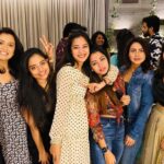Bhanu Sri Mehra Instagram - Happy souls 💛 About last nyt @nandini.rai @navya_swamy @challa.reddy #diwali #party #enjoyed #somuchfun #bhanusree🔥❤️
