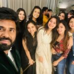 Bhanu Sri Mehra Instagram - Happy souls 💛 About last nyt @nandini.rai @navya_swamy @challa.reddy #diwali #party #enjoyed #somuchfun #bhanusree🔥❤️