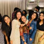 Bhanu Sri Mehra Instagram - Happy souls 💛 About last nyt @nandini.rai @navya_swamy @challa.reddy #diwali #party #enjoyed #somuchfun #bhanusree🔥❤️