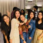 Bhanu Sri Mehra Instagram - Happy souls 💛 About last nyt @nandini.rai @navya_swamy @challa.reddy #diwali #party #enjoyed #somuchfun #bhanusree🔥❤️