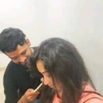 Bhanu Sri Mehra Instagram - 😆 🤣 😂 @hairstylistravi #funtime #bro