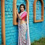 Bhanu Sri Mehra Instagram - 🦚 Outfit:@navya.marouthu Photography:@sravanphotographyofficial #bhanucutefanpage #bhanusri #actress #telugupilla #hybridpilla
