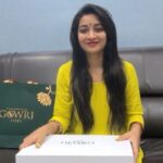 Bhanu Sri Mehra Instagram - Love saree ❤ Thank you for sending this lovely saree @gowri.silks . . #bhanusree🔥❤️ #sareelove #treditional #pattusaree #pattu