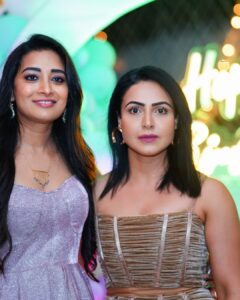 Bhanu Sri Mehra Instagram - 💖
Outfit:@divya_varun_offical
📸:@saicharanthejareddyphotography 
@abhiclicksphotography 
@candid_shoooter_
Decors by :@4ever_eventz
#birthday
#friends 
#bhanusree🔥❤️