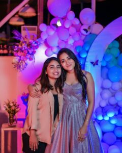 Bhanu Sri Mehra Instagram - 💖 Outfit:@divya_varun_offical 📸:@saicharanthejareddyphotography @abhiclicksphotography @candid_shoooter_ Decors by :@4ever_eventz #birthday #friends #bhanusree🔥❤️