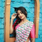 Bhanu Sri Mehra Instagram - 🦚 Outfit:@navya.marouthu Photography:@sravanphotographyofficial #bhanucutefanpage #bhanusri #actress #telugupilla #hybridpilla