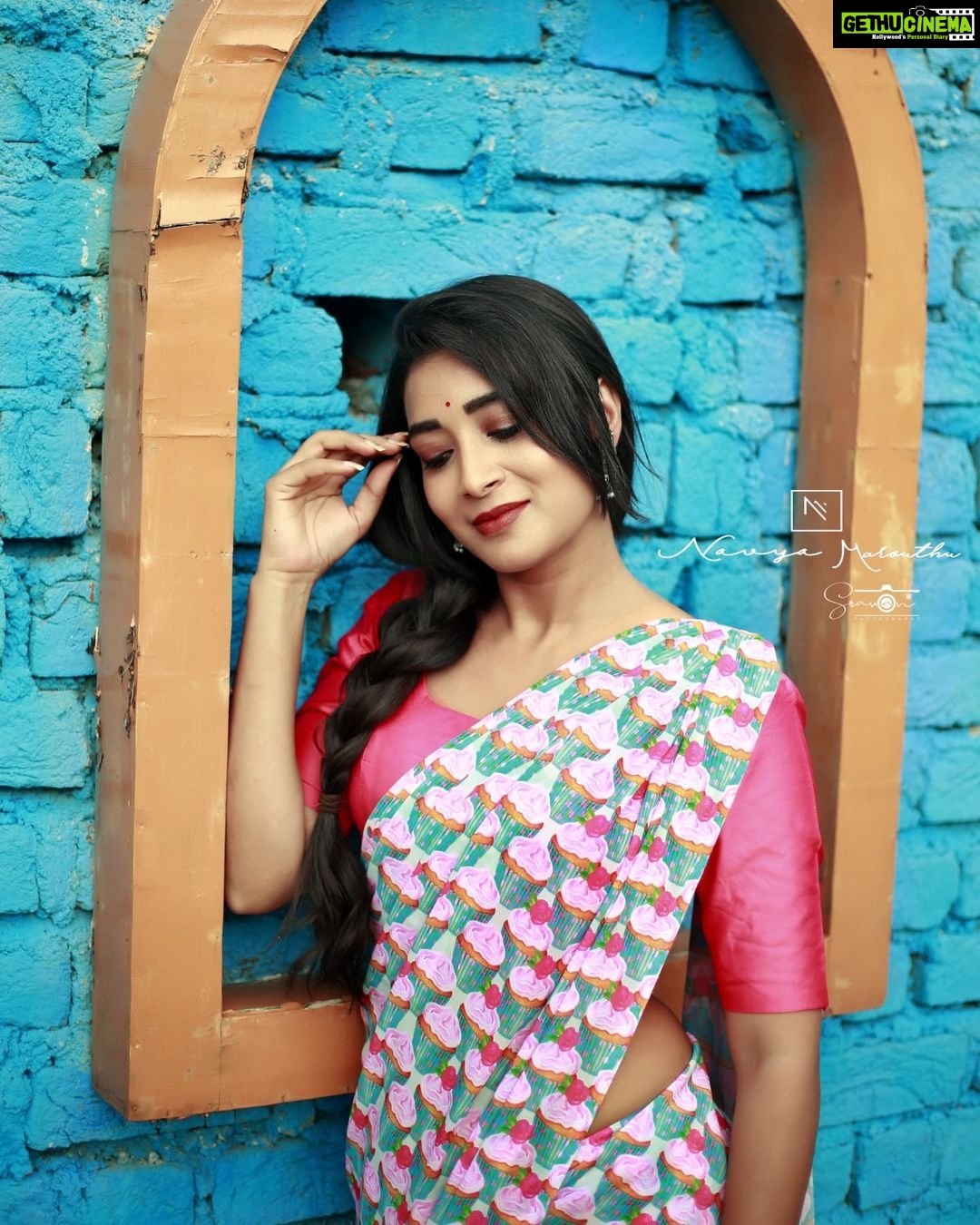 Bhanu Sri Mehra Instagram - 🦚 Outfit:@navya.marouthu Photography:@sravanphotographyofficial #bhanucutefanpage #bhanusri #actress #telugupilla #hybridpilla