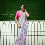 Bhanu Sri Mehra Instagram - 🦚 Outfit:@navya.marouthu Photography:@sravanphotographyofficial #bhanucutefanpage #bhanusri #actress #telugupilla #hybridpilla