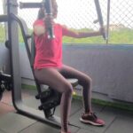 Bhanu Sri Mehra Instagram – Workout mood 💪