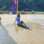 Bhanu Sri Mehra Instagram - Beach ⛱ lover . . #beachvibes #peace #happymood #bhanusree🔥❤️