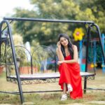 Bhanu Sri Mehra Instagram - I like the color red because it's a fire 🔥❤ . . . Pc:@they_call_me_keshu Make up artist:@maskmakeupartist Location:@vintage_vanam . . #red #love #newclick #tollywoodactress #telugupilla #biggboss2 #anchor #actor #bhanusree🔥❤️ #bhanuhybridpilla