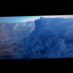 Bhumika Chawla Instagram - The lightening that was seen during the flight to Chennai a few days ago nature …. Feels you …