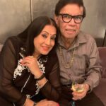 Bipasha Basu Instagram - Golden Couple ❤️Happy anniversary Ma & Papa❤️Love you ❤️