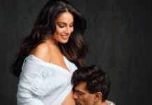 Bipasha Basu Instagram - 🔱 A new time, a new phase, a new light adds another unique shade to our prism of life. Making us a little more whole than we used to be. We began this life individually and then we met each other and from then we were two. Too much love for only two, seemed a little unfair for us to see…so soon, we who once were two will now become three. A creation manifested by our love, our baby will join us soon and add to our glee😄❤️ Thank you all, for your unconditional love, your prayers and good wishes as they are and will always be a part of us. Thank you for being a part of our lives and manifesting with us another beautiful life, our baby🙏 Durga Durga🙏 Photographer- @prasadnaaik Stylist- @rockystarofficial Makeup - @anilc68 Hair- @hairbyykaushall