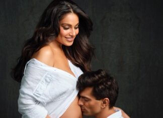 Bipasha Basu Instagram - 🔱 A new time, a new phase, a new light adds another unique shade to our prism of life. Making us a little more whole than we used to be. We began this life individually and then we met each other and from then we were two. Too much love for only two, seemed a little unfair for us to see…so soon, we who once were two will now become three. A creation manifested by our love, our baby will join us soon and add to our glee😄❤️ Thank you all, for your unconditional love, your prayers and good wishes as they are and will always be a part of us. Thank you for being a part of our lives and manifesting with us another beautiful life, our baby🙏 Durga Durga🙏 Photographer- @prasadnaaik Stylist- @rockystarofficial Makeup - @anilc68 Hair- @hairbyykaushall