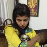 Chinmayi Instagram - Flashback to when Uppili was a puppy