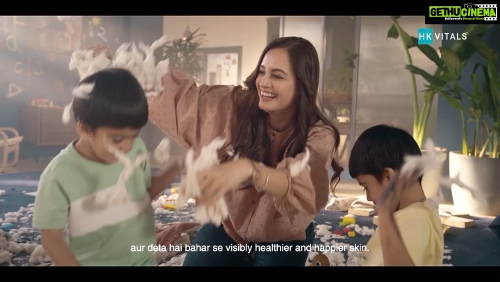 Dia Mirza Instagram - As we age, collagen production in our body starts declining by 1% every year, causing the skin to lose its natural elasticity and firmness, giving rise to signs of ageing like fine lines and wrinkles. Ageing is a natural process and it happens to all of us, but stressing about it makes it even worse. I believe internal wellbeing is the key cornerstone of a healthy & stress-free life. That is why I try to embrace everything, live in the moment and trust HK Vitals Skin Radiance Collagen. Formulated with Patented Titagen Collagen Peptides and skin-nourishing ingredients like biotin, vitamin C and vitamin E, HK Vitals Skin Radiance Collagen slows down ageing, reduce appearance of fine lines and wrinkles and gives me a healthier & happier skin! :) Happy You. Happy Skin. Happy Skin. Happy You. #Ad #HappySkinHappyYou #hkvitals #Happyyouhappyskin #happiness #realcollagenrealme #healthkart #Everdaybetter #Collagen #MarineCollagen #HappyYou #StayHappy #Skincareroutine India