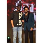 Dulquer Salmaan Instagram - The most wonderful finale to Sita Ramam pre release ! A big thanks to darling @actorprabhas Garu/Anna for coming and gracing us with his love and encouragement ! Special mention to Nagi @nag_ashwin and @anudeep.film for their unending support. Team #SitaRamam we have one more day before we handover what is ours to the audience. You guys have rocked this like every other event. ❤️❤️❤️❤️ Styled by @harmann_kaur_2.0 📸 @sbk_shuhaib #SitaRamam @hanurpudi @mrunalthakur @rashmika_mandanna @sumanth_kumar @bhumika_chawla_t @vennelakish @sharma_murli @tharunbhascker #ChalasaniAswaniDutt @composer_vishal #PSVinod #KotagiriVenkateswaraRao @mrsheetalsharma @vyjayanthimovies @swapnacinema @dqswayfarerfilms @lyca_productions @swapnaduttchalasani @priyankacdutt @sonymusic_south @tsunilbabu @ali_thohts @prasanth_ank7 @shreyaas_krishna @madhankarky @ashwathbhatt @sillymonksnt @shreyasgroup @swiggyindia @paytmtickets @radiocityindia @geethagautham @anilandbhanu @ursvamsishekar @prasad_darling @mrinal96 @sheelapanicker026 @bendthespoonmarketing #SitaRamamFromAug5 #declassifiesonAUG5 #DulquerSalmaan #SitaRamamTelugu #SitaRamamTamil #SitaRamamMalayalam #SitaRamamMovie