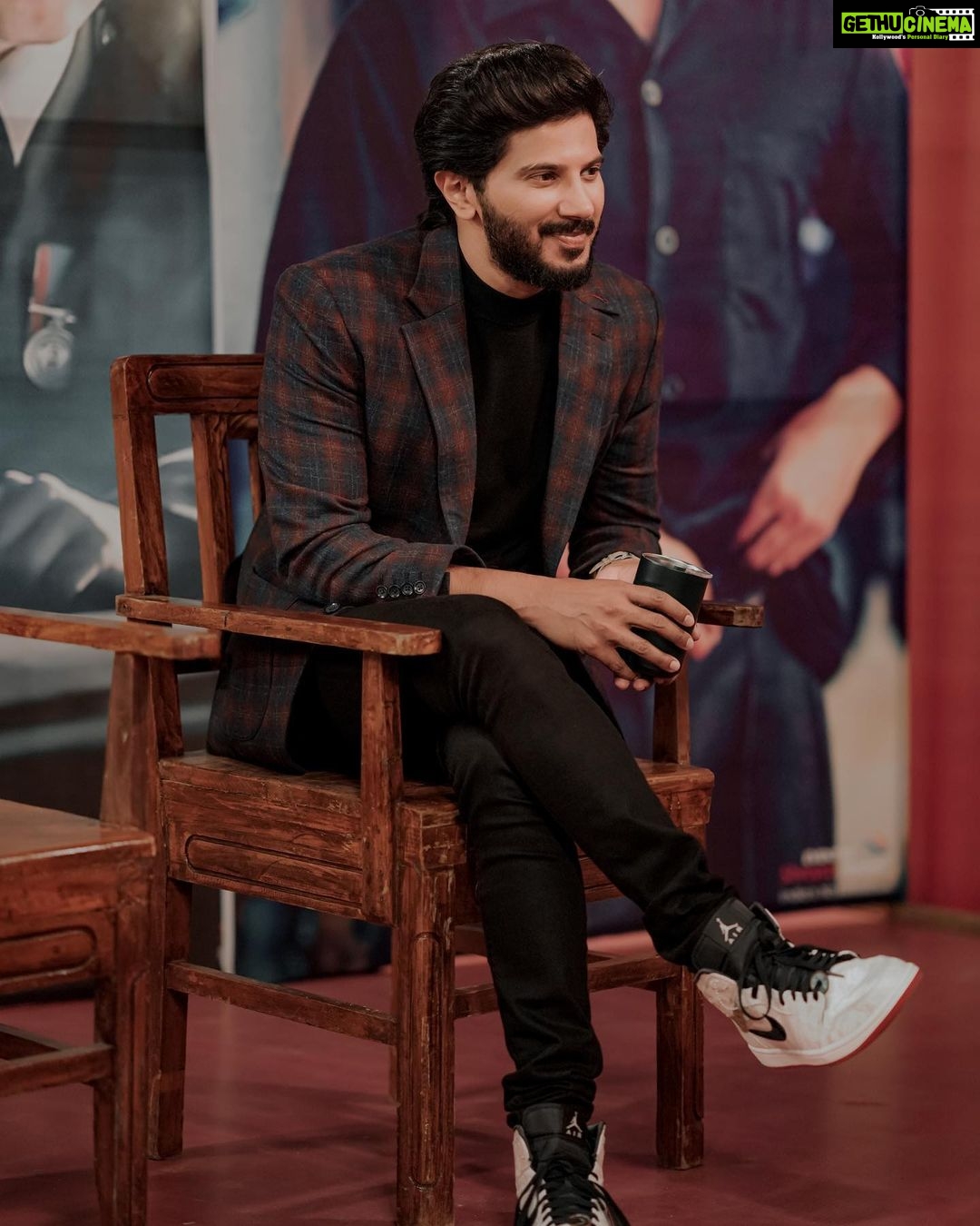 Dulquer Salmaan Instagram - Promotion Spree ! Styled by @harmann_kaur_2.0 📸 @sbk_shuhaib #SitaRamam @hanurpudi @mrunalthakur @rashmika_mandanna @sumanth_kumar @bhumika_chawla_t @vennelakish @sharma_murli @tharunbhascker #ChalasaniAswaniDutt @composer_vishal #PSVinod #KotagiriVenkateswaraRao @mrsheetalsharma @vyjayanthimovies @swapnacinema @dqswayfarerfilms @lyca_productions @swapnaduttchalasani @priyankacdutt @sonymusic_south @tsunilbabu @ali_thohts @prasanth_ank7 @shreyaas_krishna @madhankarky @ashwathbhatt @sillymonksnt @shreyasgroup @swiggyindia @paytmtickets @radiocityindia @geethagautham @anilandbhanu @ursvamsishekar @prasad_darling @mrinal96 @sheelapanicker026 @bendthespoonmarketing #SitaRamamFromAug5 #declassifiesonAUG5 #DulquerSalmaan #SitaRamamTelugu #SitaRamamTamil #SitaRamamMalayalam #SitaRamamMovie
