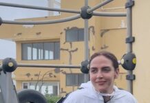 Esha Deol Instagram - Come wind! Come rain! We train 👊🏼🧿 #workout #stayfit #athletics #warmup #kickboxing #viral #trending #monsoon #mumbairains #reelitfeelit #reelsindia #explore #reel #trendingreels #eshadeol #gratitude ❤️🧿