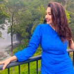 Eshanya Maheshwari Instagram - By getting lost in nature, you get closer to finding yourself 💗💙✨ Outfit - @chikari_by_prerna #blue #travel #ootd #esshanyamaheshwari #esshanya #coorg #natumjaanonahum #reelsinstagram #feelitreelit