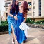 Eshanya Maheshwari Instagram - The most beautiful things in life are not things. They’re are people and places and memories and pictures. They’re feelings and moments and smiles and laughter. And I’m happy that we get to share and create and live and enjoy all these with each other. THIS IS ALL WE NEED 💙🧿💙 #happyinternationalfriendshipday #friendship #frindshipgoals #thisisallweneed #thisisus #Reelsinstagram #fleeitreelit #twinning