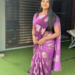 Gabriella Charlton Instagram - I can do both 😋🤍 Saree and blouse customised @sdduniqueboutique_97 🤍