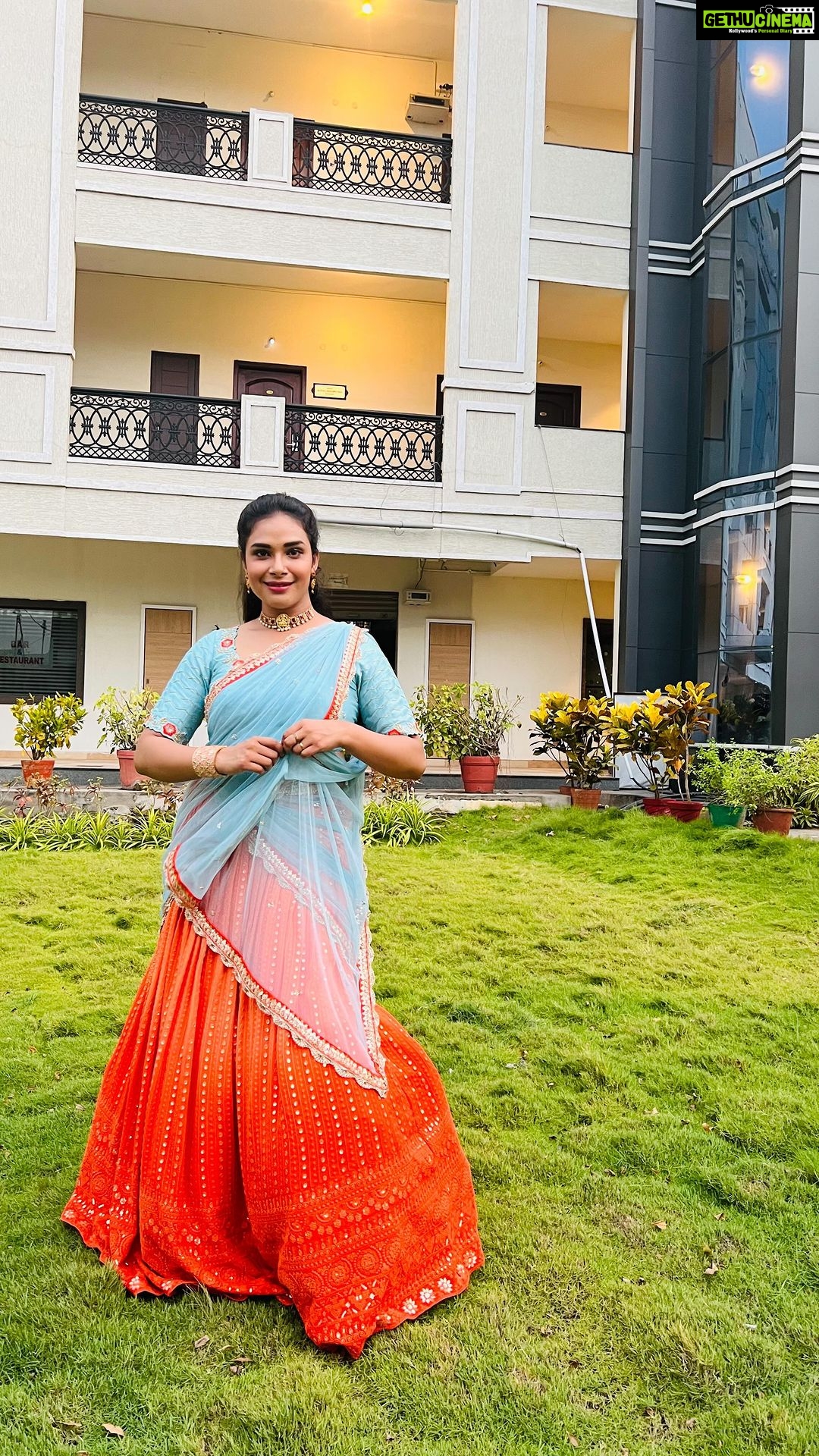 Hari Teja Instagram - Langa voni ❤️ @riya_designing_studio ❤️