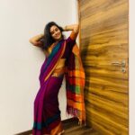 Hari Teja Instagram – I think saree covers the right amount n exposes the right amount..😛 It’s such a tease….! N I like teasing 😂😂