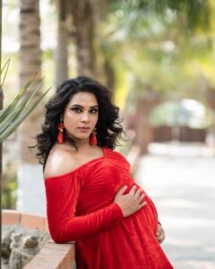Hari Teja Instagram - Mom vibes ❤️ Outfit : @sauchikabymounika  Jewellery: @thetrinkaholic  Styled : @rishita.madas #syledbyrishita  PC: @whoisindrasena  Location: @browntownresort ❤️