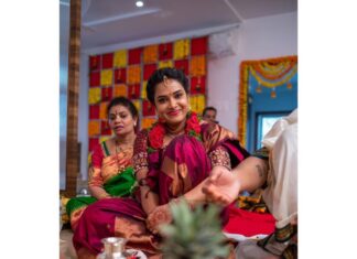 Hari Teja Instagram - Ma inti gruhapravesham 🥰 PC: @whoisindrasena ❤️❤️
