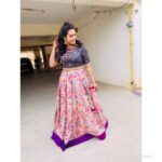 Hari Teja Instagram – This beautiful outfit by @snehasomanistudio ❤️🥰 styled by : @kalyanik666 hair & makeup: @fairies_and_brides ❤️ jewellery: @sreepassion 🥰