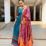 Hari Teja Instagram - This beautiful outfits for Pandaga chesko❤️ Thank u @aanyasriboutique ❤️