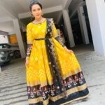 Hari Teja Instagram - This beautiful outfits for Pandaga chesko❤️ Thank u @aanyasriboutique ❤️