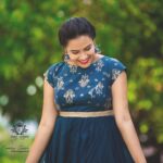 Hari Teja Instagram - Heylo Summers 🥰🥰 this pretty comfortable outfit by @duta_couture ❤️ jewellery @krishnas_joya_hyderabad ❤️ PC: @sandeepgudalaphotography 😻 shoes by: @septembershoes ❤️