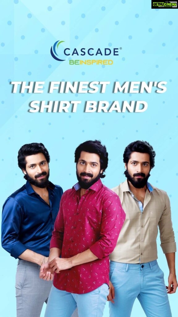 Harish Kalyan Instagram - My first gig as a brand ambassador!! And it had to be one with which I could relate to. A home-grown brand, @cascadeshirt is the key to every boy-next-door's wardrobe fix at pocket-friendly prices. While I had my first fitting with them for the shoot, little did I know that I’ll fall in love with the quality, fit and comfort. And I’m sure you will too. Walk into their retail stores in Tamil Nadu and Kerala, or check out their website. It's time to revamp your wardrobe and Cascade is here to do that for you. Website link in BIO #Cascadeshirt #inspiredfromnature #harishkalyan @rockraamz @redboxphotography