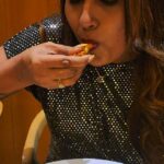 Himaja Instagram - 😍🥰😅🤣#reality #reelvsreal #food #foody #mutton #foodlover #funnyreels #fun #crazy #friendship #friends #friendshipday #friendshipgoals
