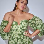 Huma Qureshi Instagram – Day 2 comes to an end .. Maharani promotions.. dead tired but feeling pretty in a summer dress 👗🤩 
#maharani #summer #dress #promotions 
Styled by : @sanamratansi
Assisted by : @nirikshapoojary_ 
Outfit : @zara 
Jewellery : @misho_designs 
Footwear : @thecaistore
Photographer : @kkarmaa.studio