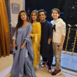 Jannat Zubair Rahmani Instagram - A very Happy Diwali, indeed!✨❤️ . . . Mumma Styled by: @styledbysujata Outfit by: @nidhhi_l_mahajan