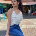 Jannat Zubair Rahmani Instagram – Hayee Garmiii🥺 Port Louis, Mauritius