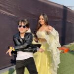 Jannat Zubair Rahmani Instagram - Me:- TV pe breaking news hayeee re mera ghagraaaaa💃🏻 Ayaan :- Be matlab ki bakwas tera ghagraa😫 Jio World Garden