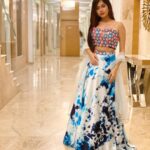 Jannat Zubair Rahmani Instagram - Shukriya Raipur for the immense love 💖 Outfit by - @the_adhya_designer @akashidesignerstudio Styled by - @shrishtimunka 📸- @zubairrahmani09