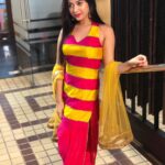 Jannat Zubair Rahmani Instagram - #♥ Outfit by- @the_adhya_designer @aradhya_designer Styled by- @shrishtimunka Jewellery by- @aulva.official