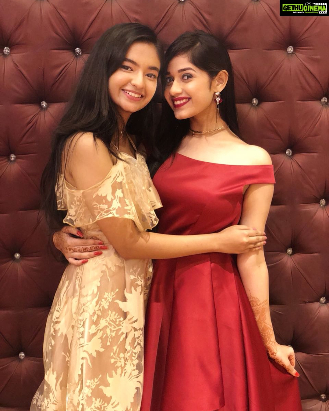 Jannat Zubair Rahmani Instagram - ❤️❤️ Wearing @sewbery See you guys tomorrow in Delhi 🌹
