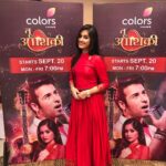 Jannat Zubair Rahmani Instagram - Finally♥️ Miliye PANKTI SHARMA se kal Tu Aashiqui starts from tomorrow..mark this people 👉🏻 From 20 SEPT (tomorrow) Mon-Fri at 7PM only on @colorstv