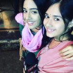Jannat Zubair Rahmani Instagram - Choti Kalyani and Badi kalyani #loveyouamritadi #meriawaazhipehchaanhai @lostboy @niveditabasu @kushalz