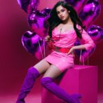 Jannat Zubair Rahmani Instagram - I’ll take you to the Candy shop 🍭 Pic @subisamuel Clothes and styling by Reza @rezachirag Make up by @jessdoesyourmakeup Hair by @makeover_by_anis #jzee