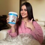 Jannat Zubair Rahmani Instagram - MyFitness Peanut Butter ❤️ Super Delicious and Super Nutritious 🤤 My Absolute Favorite 😋. Order yours now!!! at - www.myfitness.in Gluten-free Keto-friendly Diabetic-friendly Vegan #ad #myfitness #myfitnesspeanutbutter #peanutbutter #healthysnack #healthylunch #crunchypeanutbutter #peanutbutterlove
