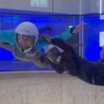 Jannat Zubair Rahmani Instagram - World’s biggest indoor sky diving🙆🏼‍♀️ #jzee @yasisland